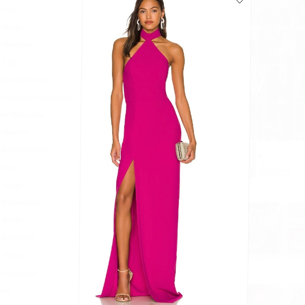 Amanda Uprichard Halterneck Dress